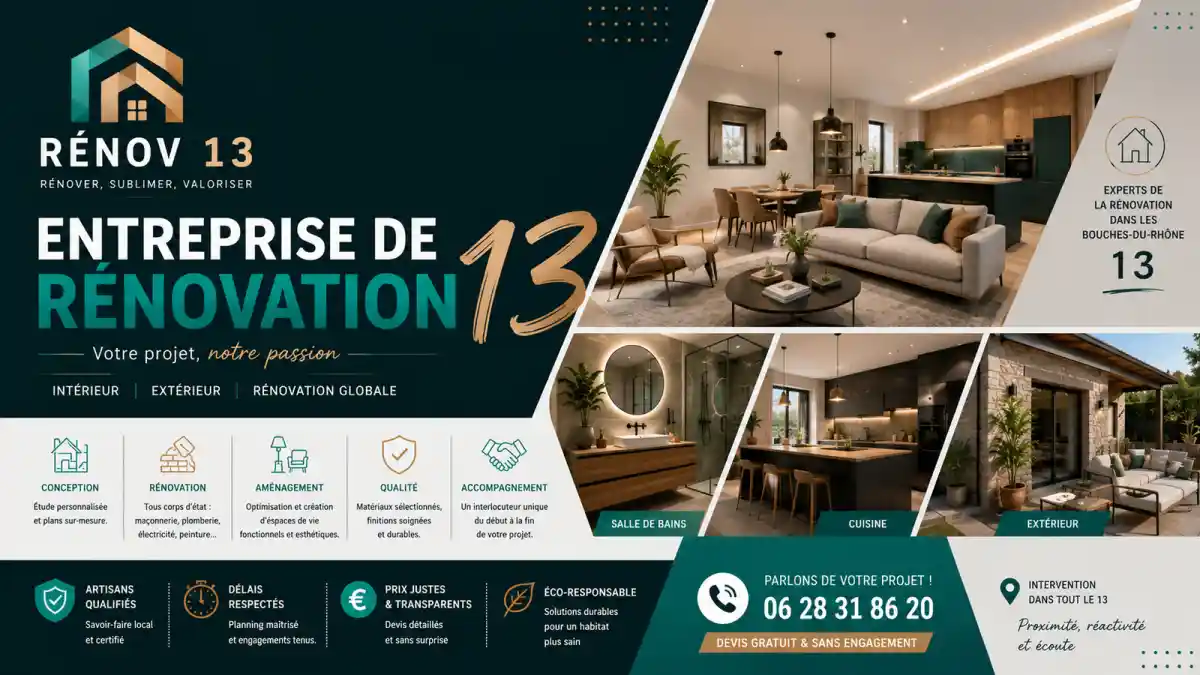 Rénovation à Lamanon maison et appartement